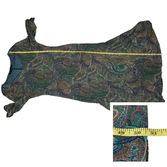 Peruvian Connection Belleville Dress - Paisley - Large - Picture 3 of 7